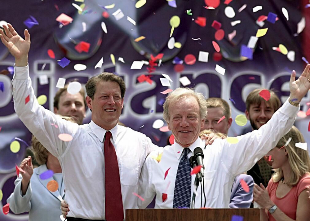 2000: First Jewish running mate